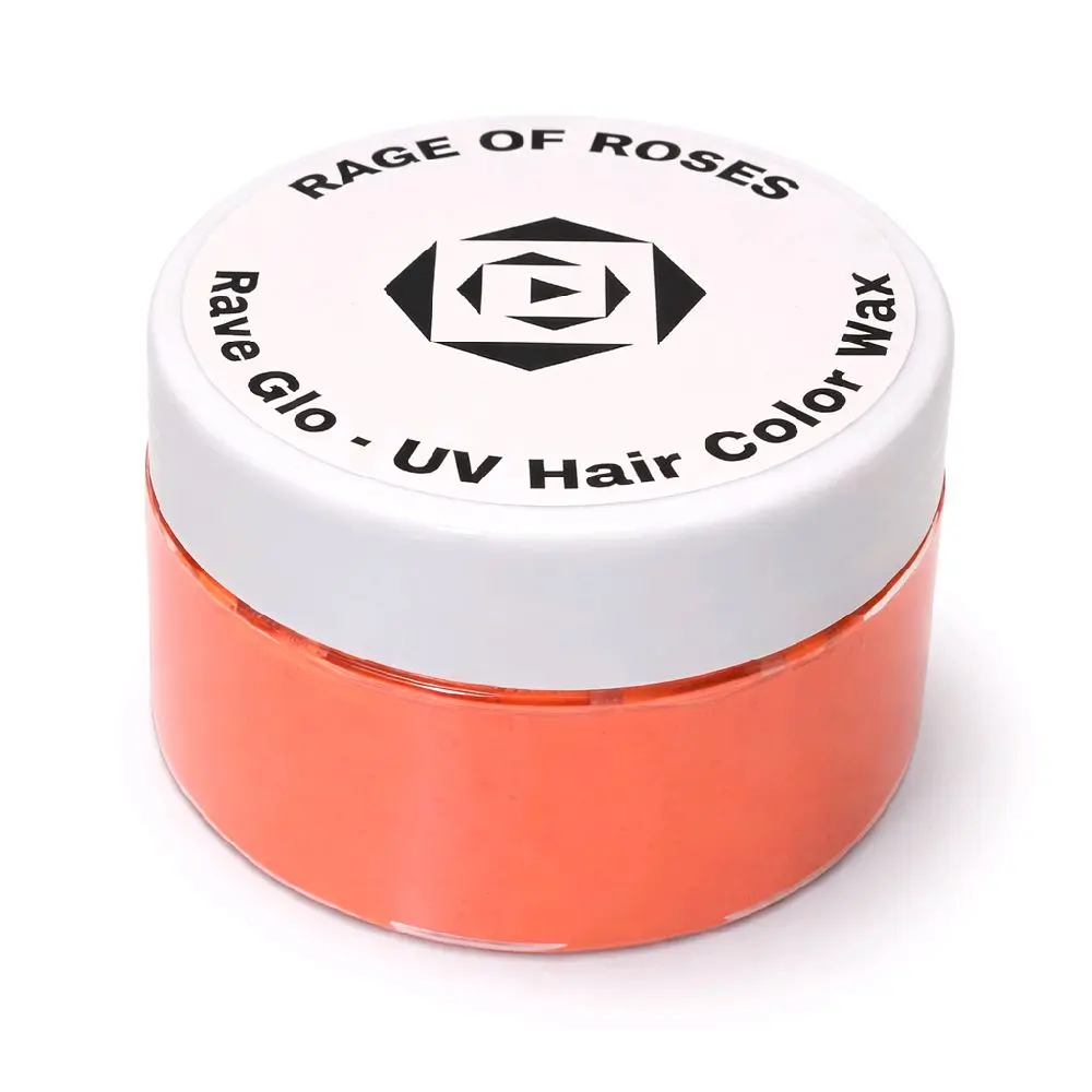 Rage of Roses - Rave Glo - UV Hair Color Wax - Solar Flare