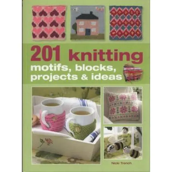 USED-201 Knitting Motifs, Blocks, Projects & Ideas by Nicki Trench (Paperback)