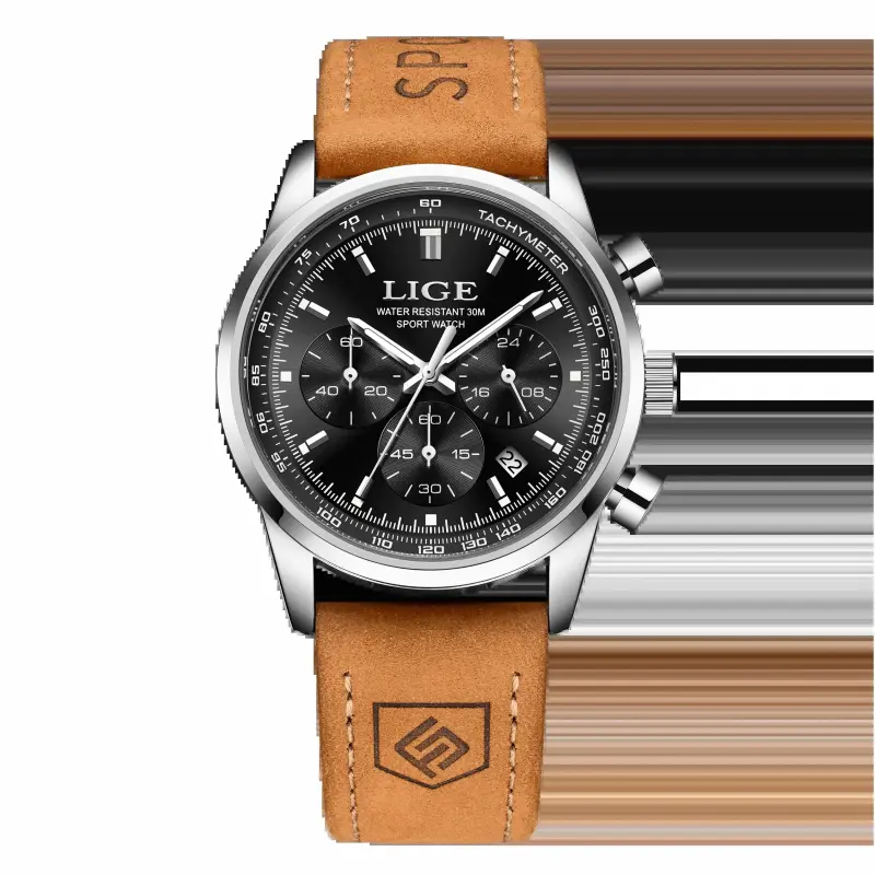 Belt Silver and black