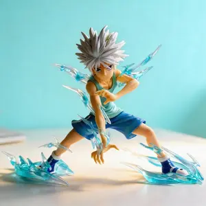 Anime Figure Killua Zoldyck/Gon Freecss - Hunter x Hunter Collectible Model 19cm Desktop Decoration