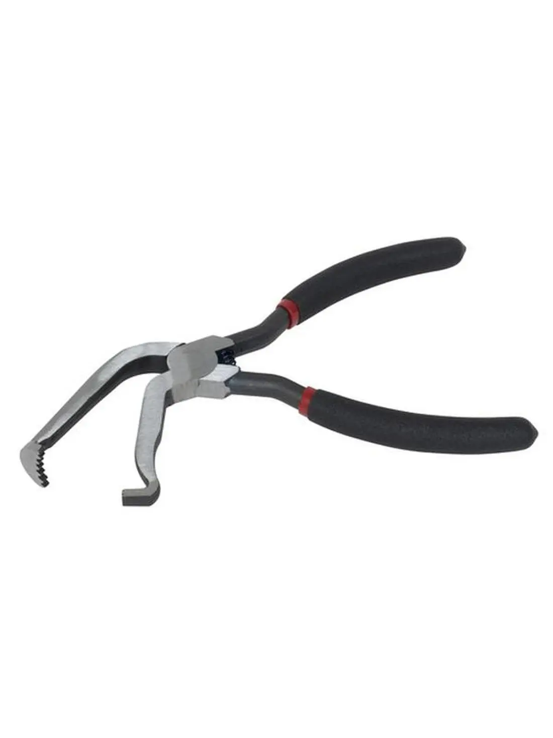 Lisle 60-Degree Bent-Nose Electrical Disconnect Pliers, Heavy-Duty Pliers Grip Tool for Electrical Work, Pliers Grip Tool Bent-Nose