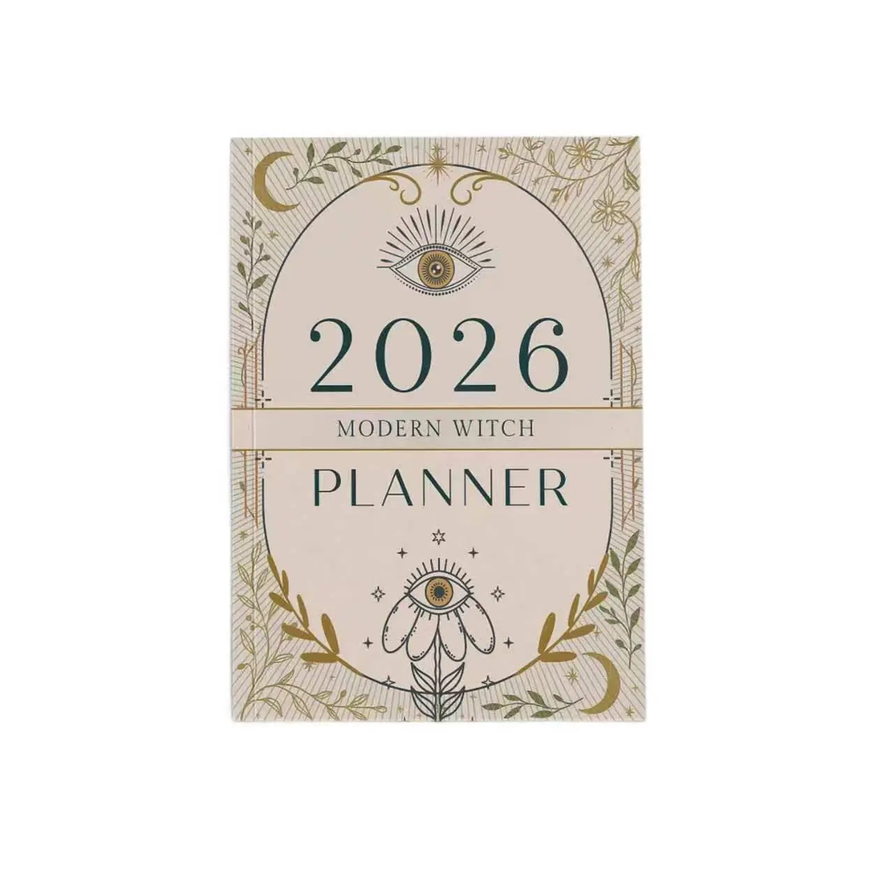 2026 Modern Witch Planner Notebook, Cross-Border New Calendar Journal, Magic Theme Handbook, Stylish Organizational Tool