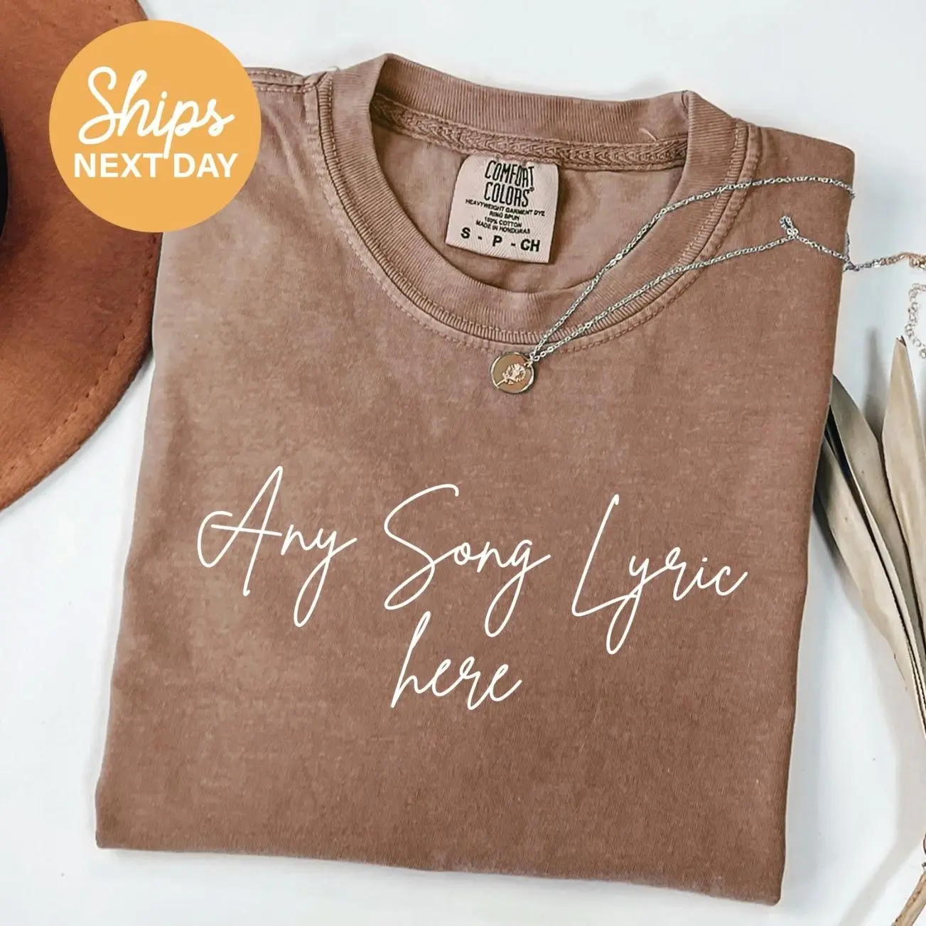 Custom Song Lyric T-Shirt: Personalized Music Gift KKT