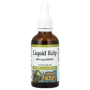 Natural Factors Liquid Kelp, 800 mcg, 1.6 fl oz (50 ml)