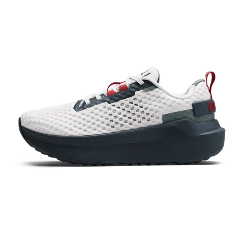 NOBULL Women's Journey 2 Shoe in Classic White Midnight - Breathable Running Shoe, Comfortable Walking Sneaker, Cushioned Runner