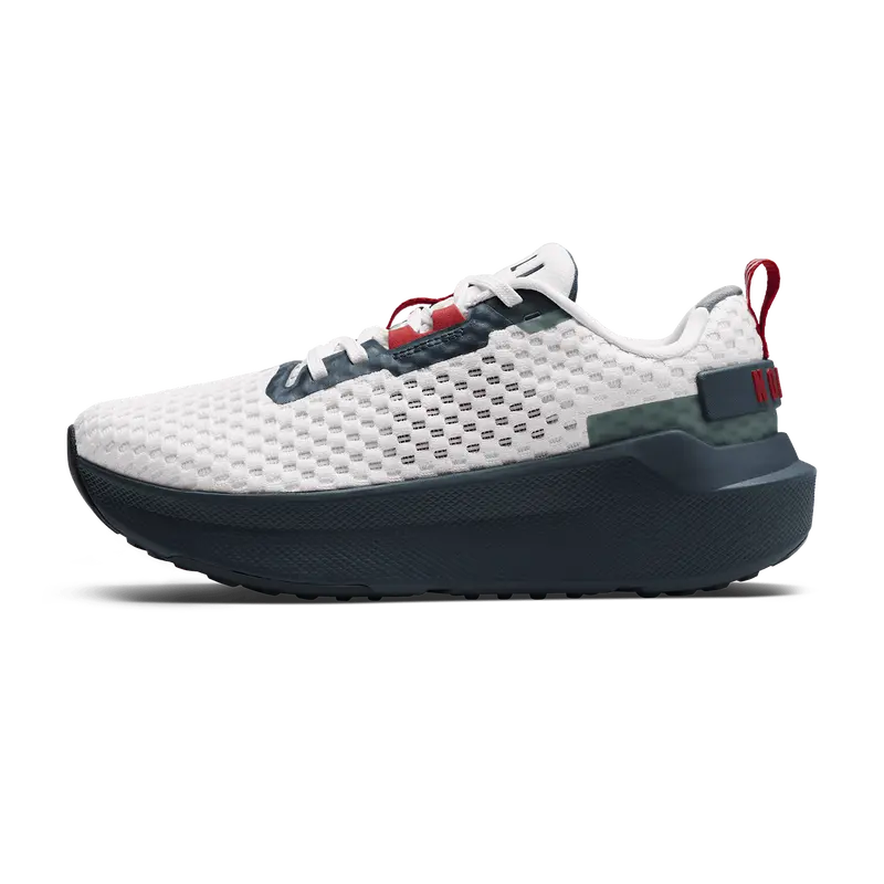 NOBULL Women's Journey 2 Shoe in Classic White Midnight - Breathable Running Shoe, Comfortable Walking Sneaker, Cushioned Runner