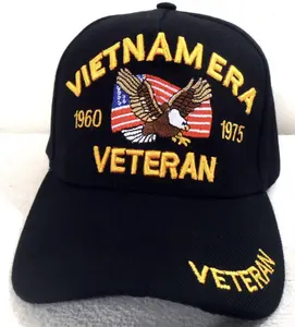 Vietnam Era Veteran Black Cap 0102