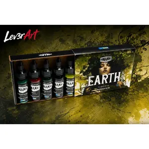 Dynamic Platinum Earth 1oz 5 Bottle Color Set
