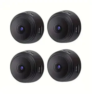 4/6pcs Mini Wireless Surveillance Camera with 2.4G WiFi, HD 1080P, Supports 128GB Cards, Night Vision, Audio, USB Power, Remote View, Wide-angle, Easy to Carry, for Home, Pet, Bedroom, Black Fridays.