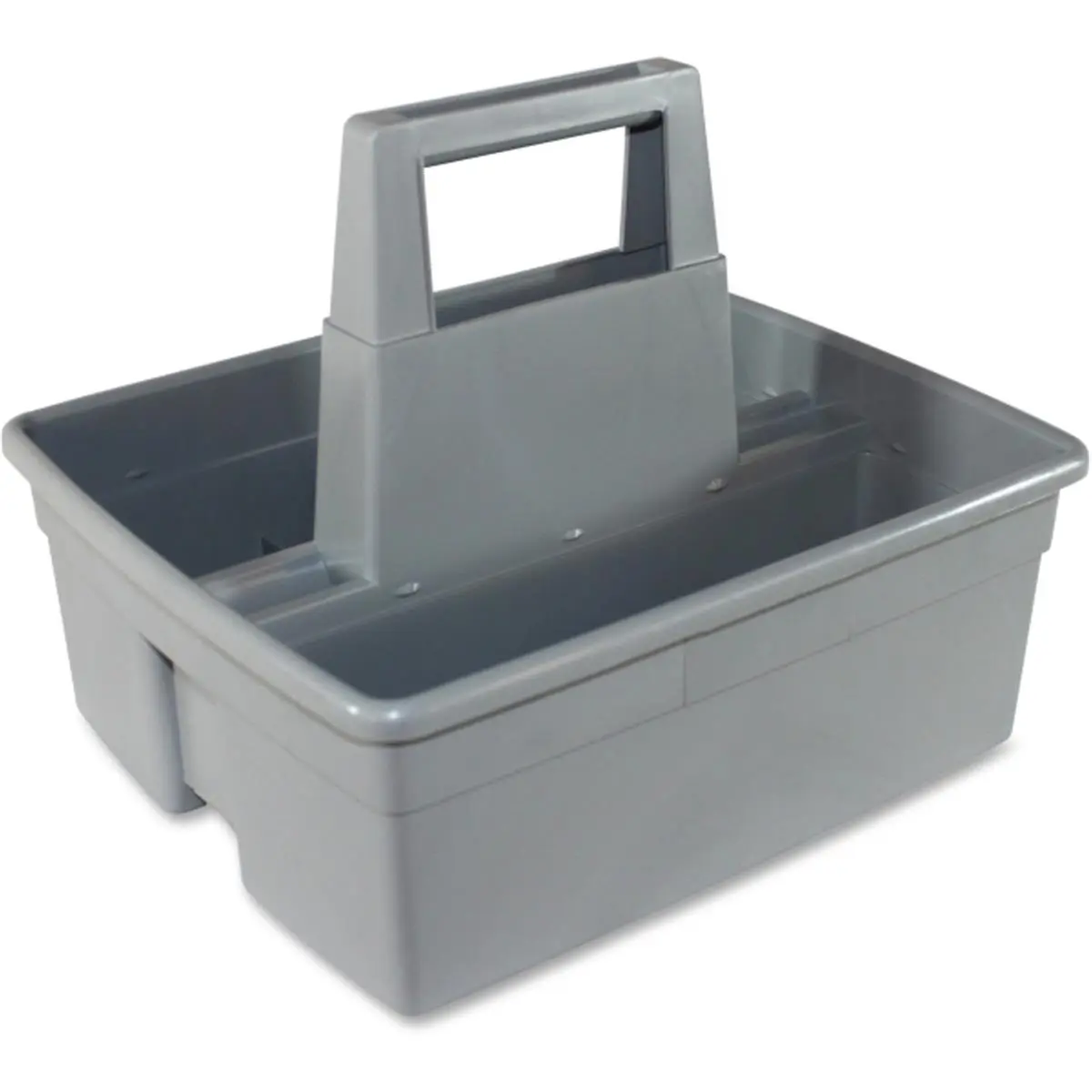 212 MAIN Gray Heavy-Duty Maids' Sturdy Houseware Supplies Laundry Basket - High-Capacity Washroom Cleanup Organizer with High Sides, Comfortable Handle, Durable Lightweight Design, Durable Lightweight Organizer, With Handle Laundry Baskets