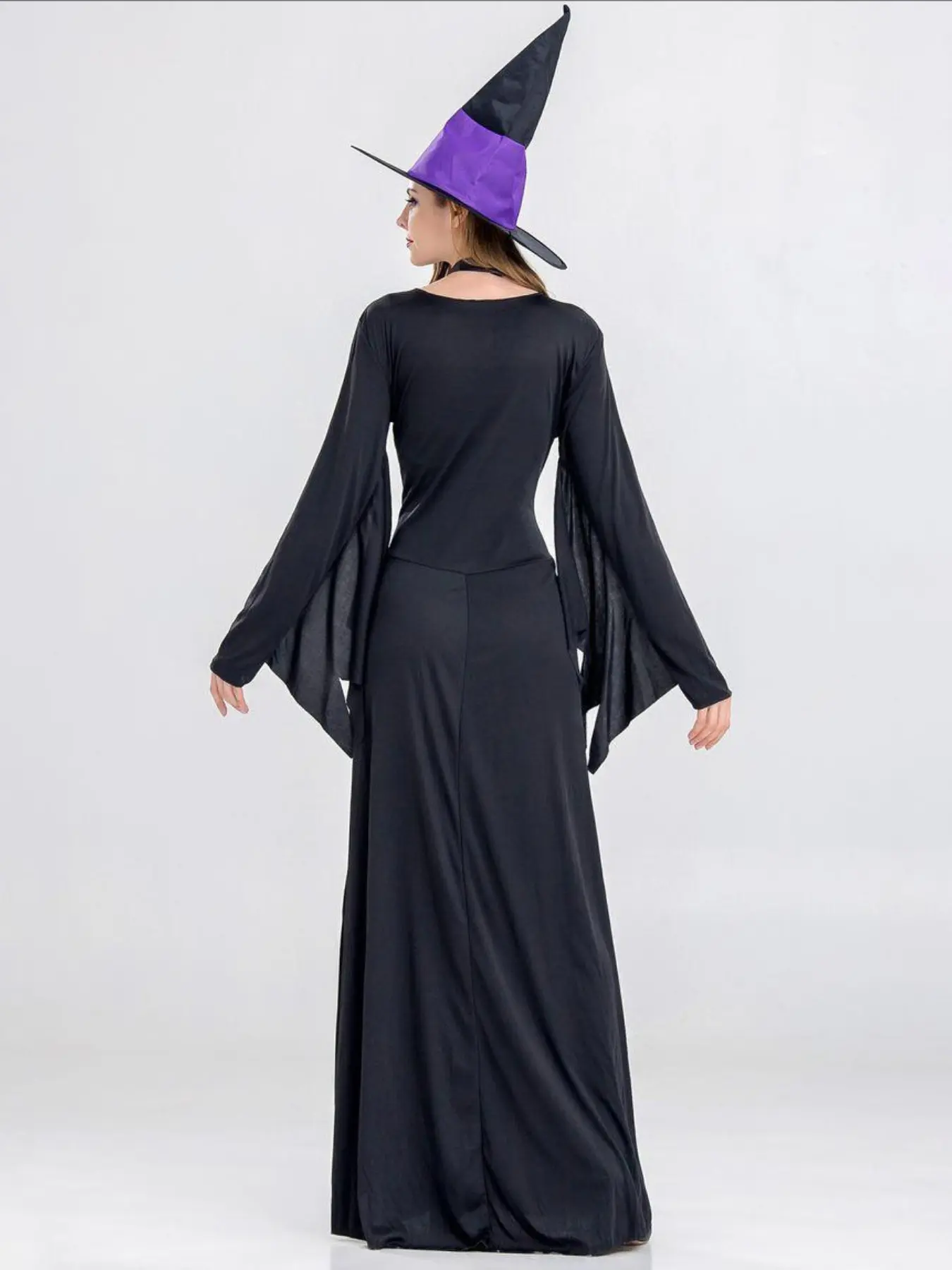 Halloween Witch Costume Adult Role Playing Purple Witch Dress Cosplay Dress Women Witch Costume Adult Purple Witch Dress - TikTok Shop Halloween Witch Costume Adult Role Playing Purple Witch Dress Cosplay Dress Women Witch Costume Adult Purple Witch Dress - TikTok Shop