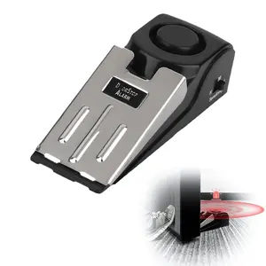 Door Stop Alarm with 120dB Siren,Portable Security Door Stopper Wedge Alarm for Travel, Home, Apartment, Dorm, Hotel, Entry Alert Safety Device for Women & Kids