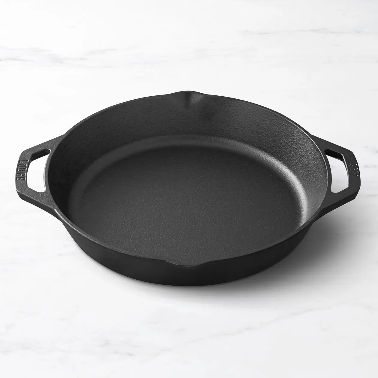 Lodge Classic Seasoned Cast Iron Double Handled Skillets Select Size: 12"