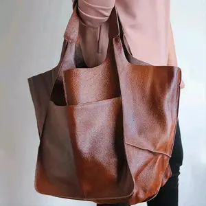 Vegan Leather Tote Bag