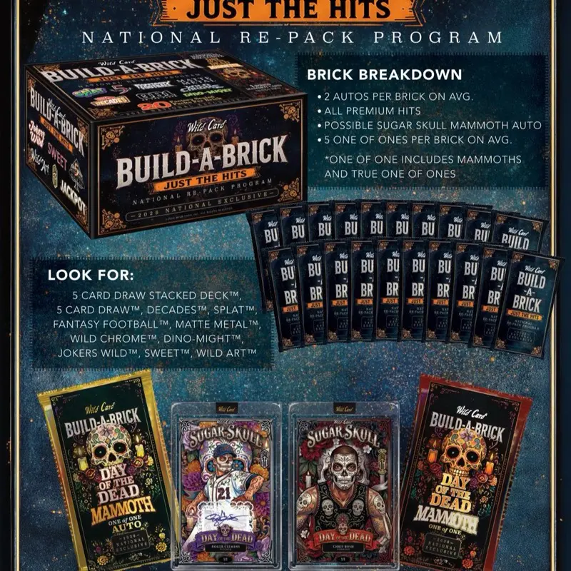 BUILD A BRICK JUST THE HITS NATIONALS
