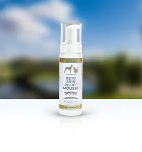 PetScy Keto Skin Relief Mousse For Dogs & Cats - Hydrates & Relieves Dry Irritated Skin, Promotes Soft Healthy Coat, Air-Dry Formula, Non-Greasy, Clean Ingredients