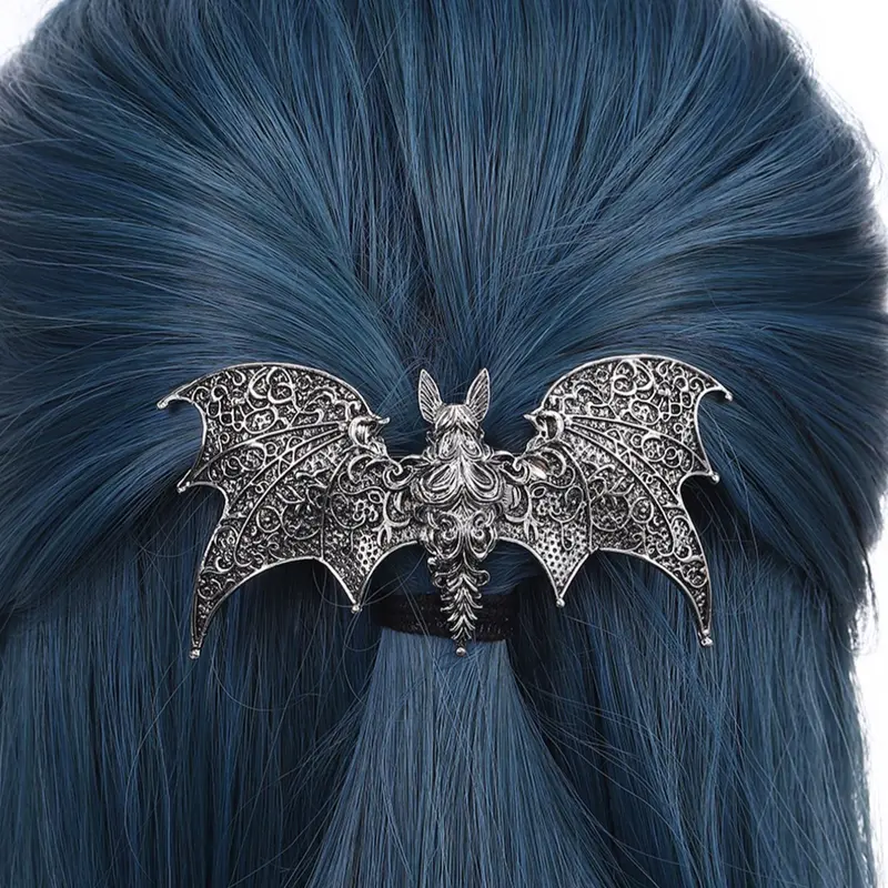 Nordic Retro Bat Hair Claw Clip, Decorative Hair Accessory for Women, Party Gift for Christmas, Mother's Day, Valentine's Day & Birthday, Claw Hair Clips