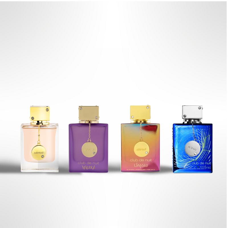 Club de Nuit woman + club de nuit maleka + club de nuit untold + club de nuit blue iconic - fragrance gift bundle