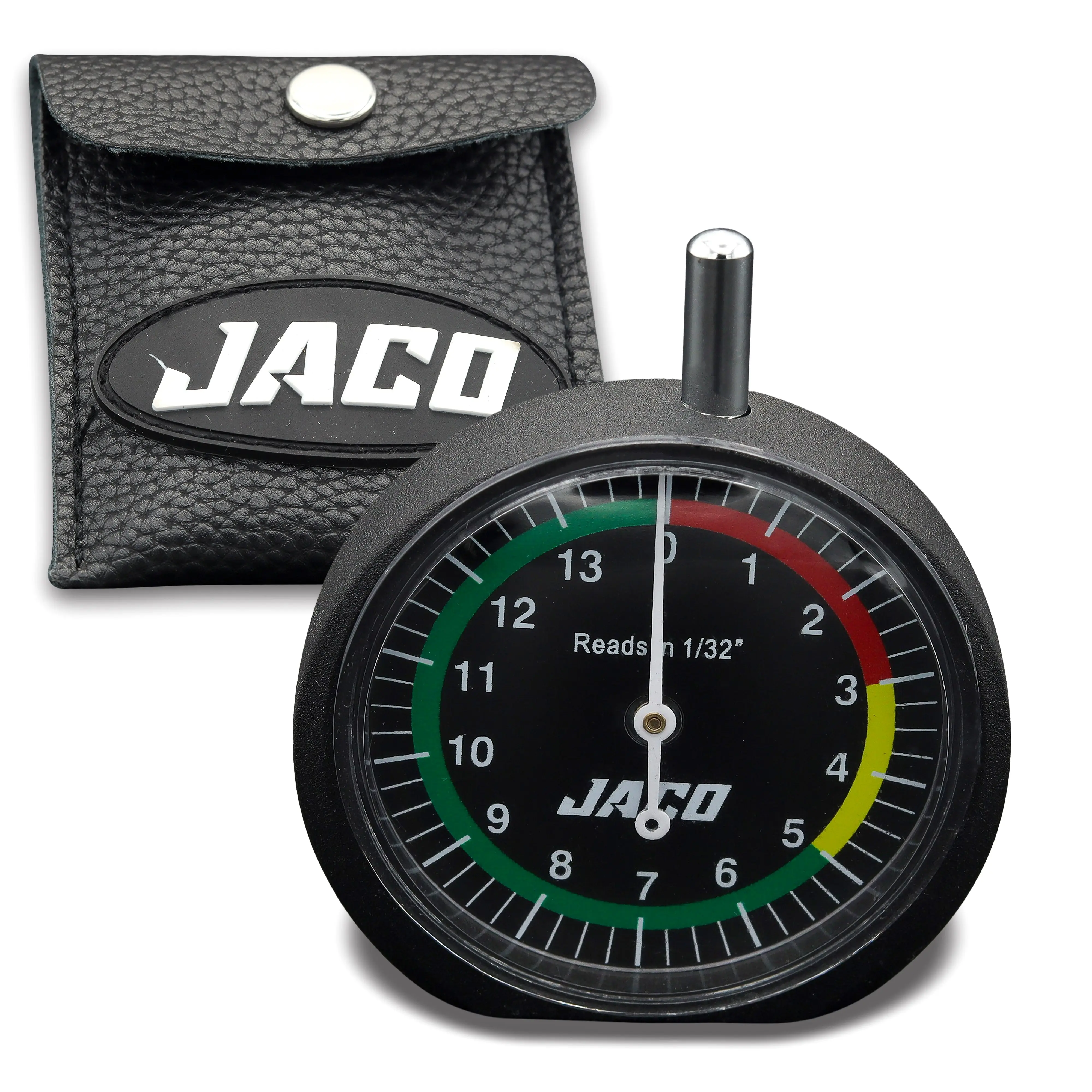 TreadPro Tire Tread Depth Gauge, Dial Type (Reads in 1/32 inch) TreadPro Tire Tread Depth Gauge, Dial Type (Reads in 1/32 inch)