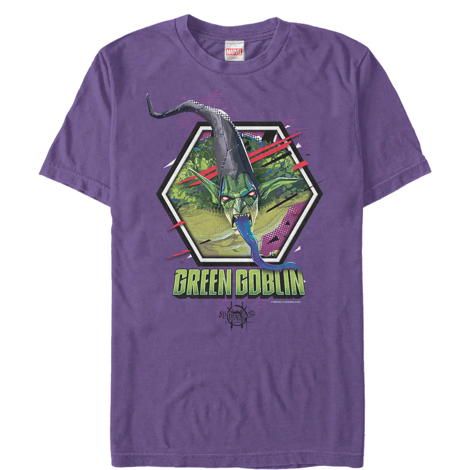 Men's Marvel Spider-Man: Into the Spider-Verse Goblin T-Shirt
