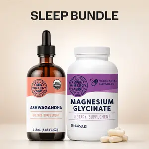 Vimergy Sleep Support Bundle – Magnesium Glycinate + Ashwagandha
