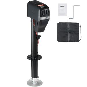 【DealsForYouDays】VEVOR Trailer Jack Electric Power Tongue Jack Weight Capacity 4000 lbs9.84"-33.85" Electric Tongue Jack with Waterproof Cover for Lifting RV TrailerHorse TrailerUtility TrailerYacht Trailer Tow