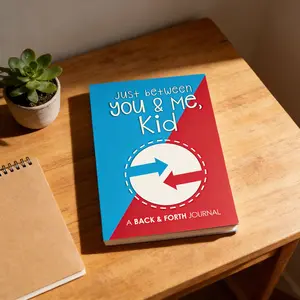 Mother's Day Perfect Gift For Mom: Just Between You & Me Kid Back & Forth Journal, Parent Child Communication Love Diary, Family Bonding Growth Recording Memory Keepsake Handbook Interactive Notebook