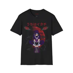 Itachi Tee, Anime Graphic Tee, Anime Lover Shirt,Anime Girlfriend Shirt