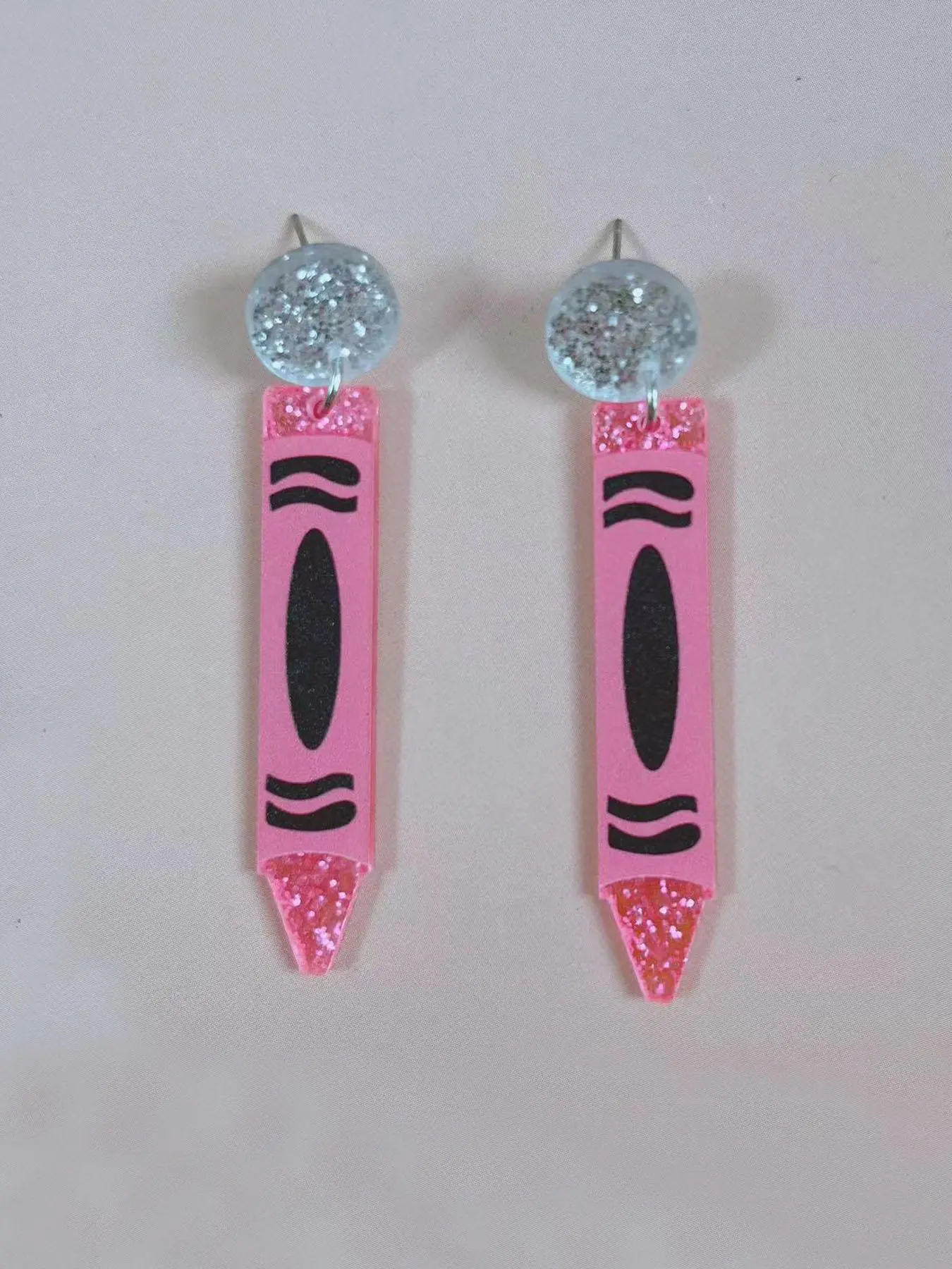 Cute Pencil Design Dangle Earrings, Fashionable Jewelry for Women & Girls, Trendy All-match & Exquisite Jewelry for Birthday Gift, Unique Design Earrings