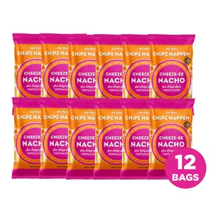 Chipz Happen Cheeze-ee Nacho  - - 12 Pack of 3oz Snack bag