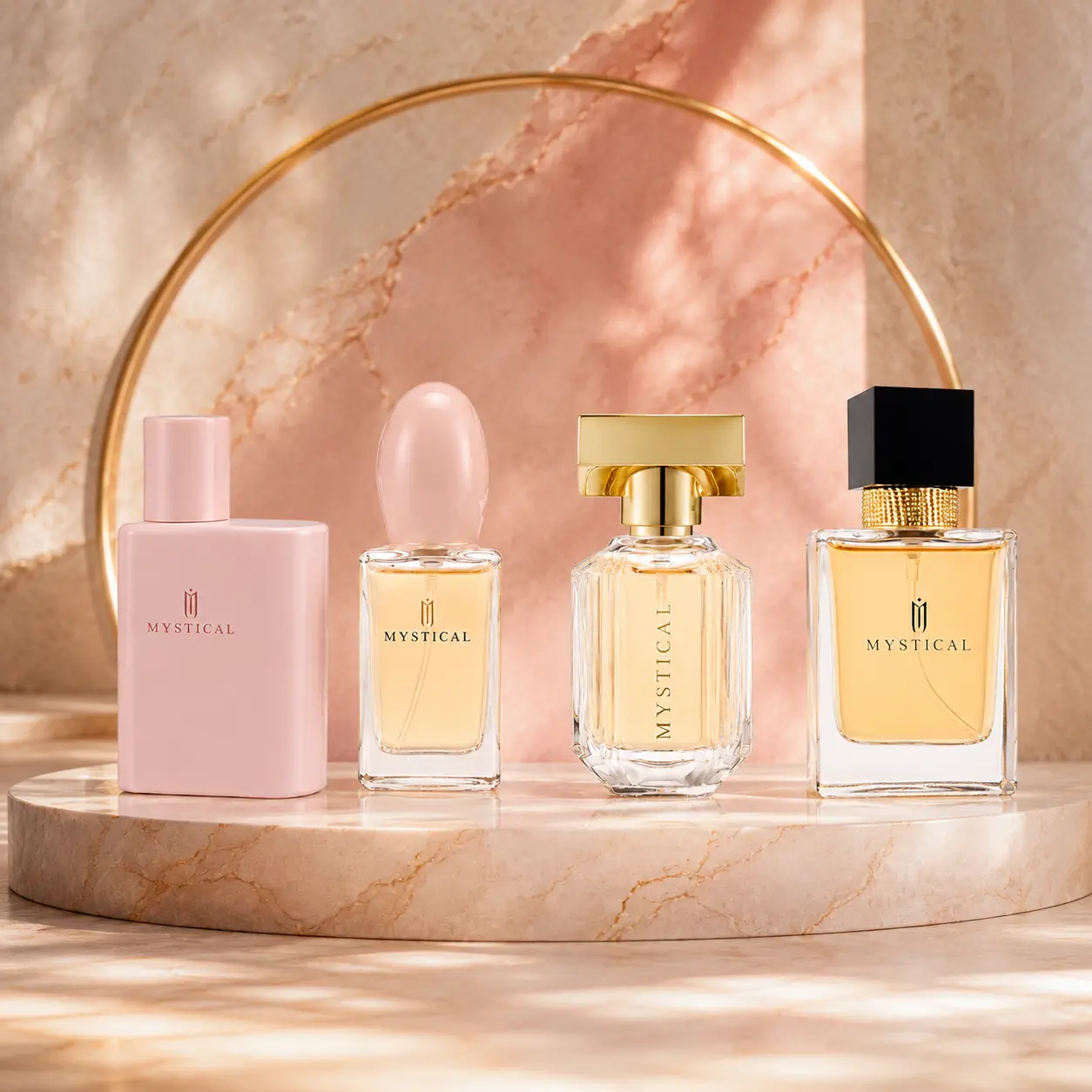 Women’s Fragrance Spray, 4 Bottle Design Options, Everyday Personal Scent for Work, Dinner, Date Night and Weekend Wear