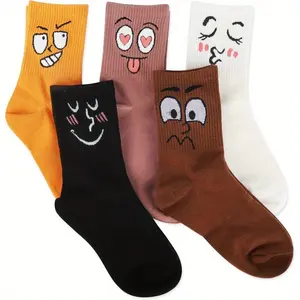 Women's Maternity Breathable Comfy Socks - 5 Pairs Funny Ankle Socks, Cute Gifts for Expectant Women