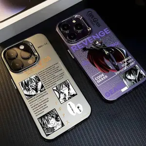 C-Code Geass Lelouch Rebellion Phone Cases For iPhone 17 16 15 14 13 12 11 Promax Pro Air Plus Multicolor Matte Metallic Aurora Funda Cover