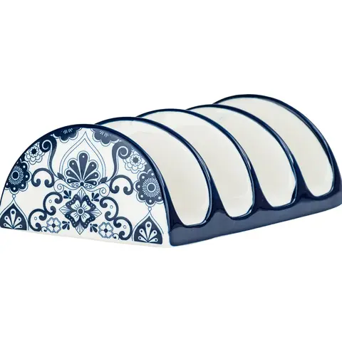 10 Strawberry Street Set of 2 Talavera Taco Cradles