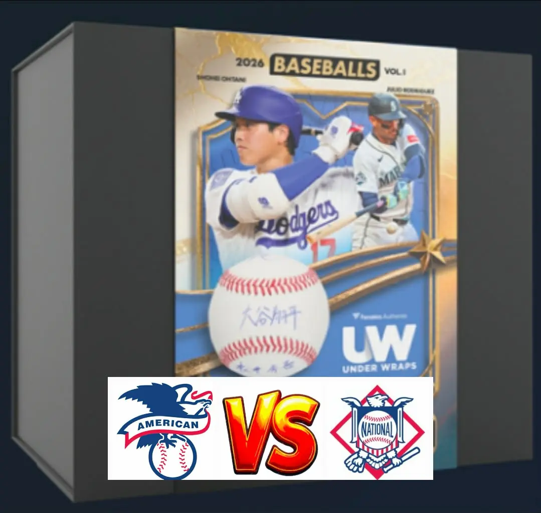 (AL-NL) Baseball Battle Break - 2026 Fanatics Underwraps Autographed Baseball Break - Pick your Teams.