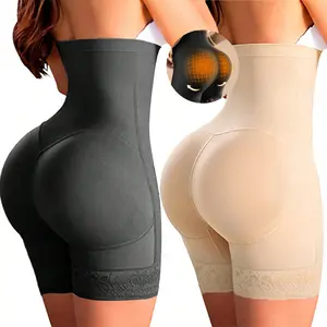 Womenswear Butt Lifter Panties High Waisted Tummy Control Underwear Padded Shapewear Hip Enhancer Body Shaper Shorts
