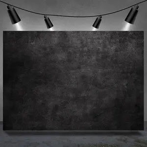 1PC,2D Flat Vintage Black Textured Photography Backdrop, Internet Celebrity Live - Stream Shooting Backdrop, Product Photo Backdrop, Indoor And Outdoor Universal Background Curtain, Professional Photo