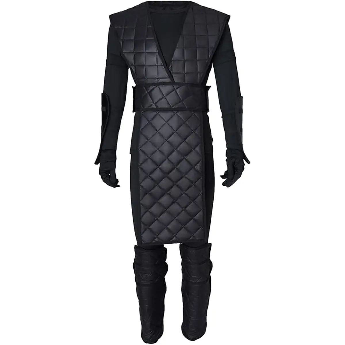 Men‘s Noob Saibot Cosplay Costume Halloween Black Suit