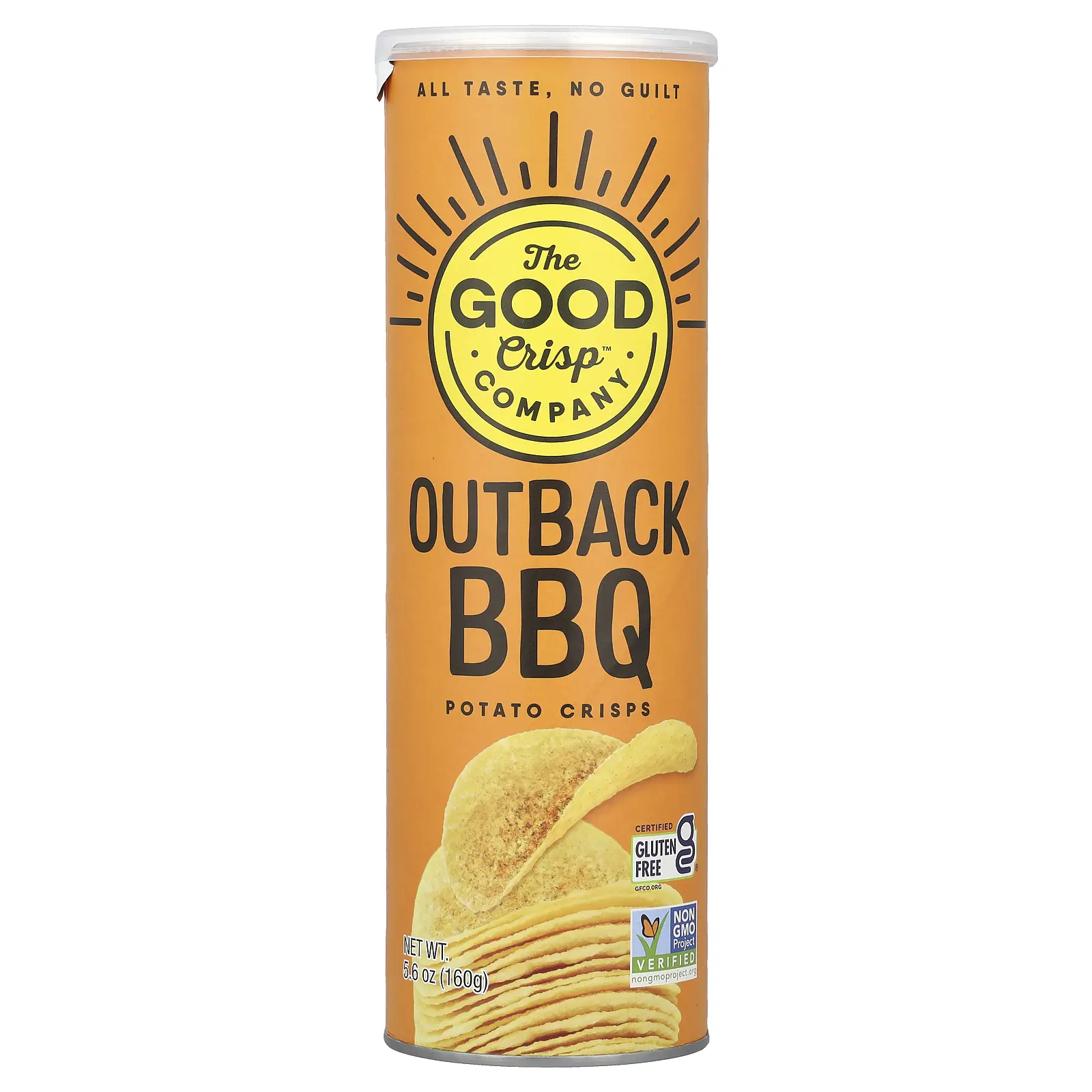 The Good Crisp Company Potato Crisps, Outback BBQ, 5.6 oz (160 g) The Good Crisp Company Potato Crisps, Outback BBQ, 5.6 oz (160 g)