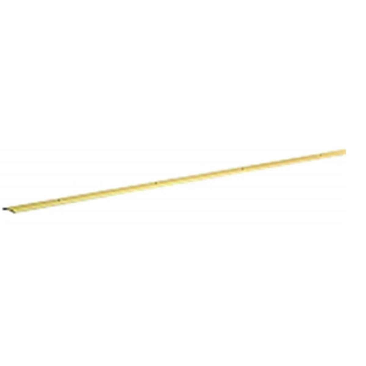 212 MAIN Fluted Seam Binder (A708) - 72x1.25 in. Satin Brass Finish, Includes Screws, for Flooring Installation & Sailing Floor Coverings