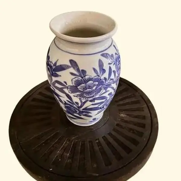 Blue and White Porcelain Vase