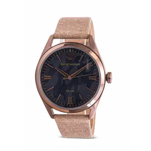 Emporio Armani Solar Powered Leather Mens Watch AR11396