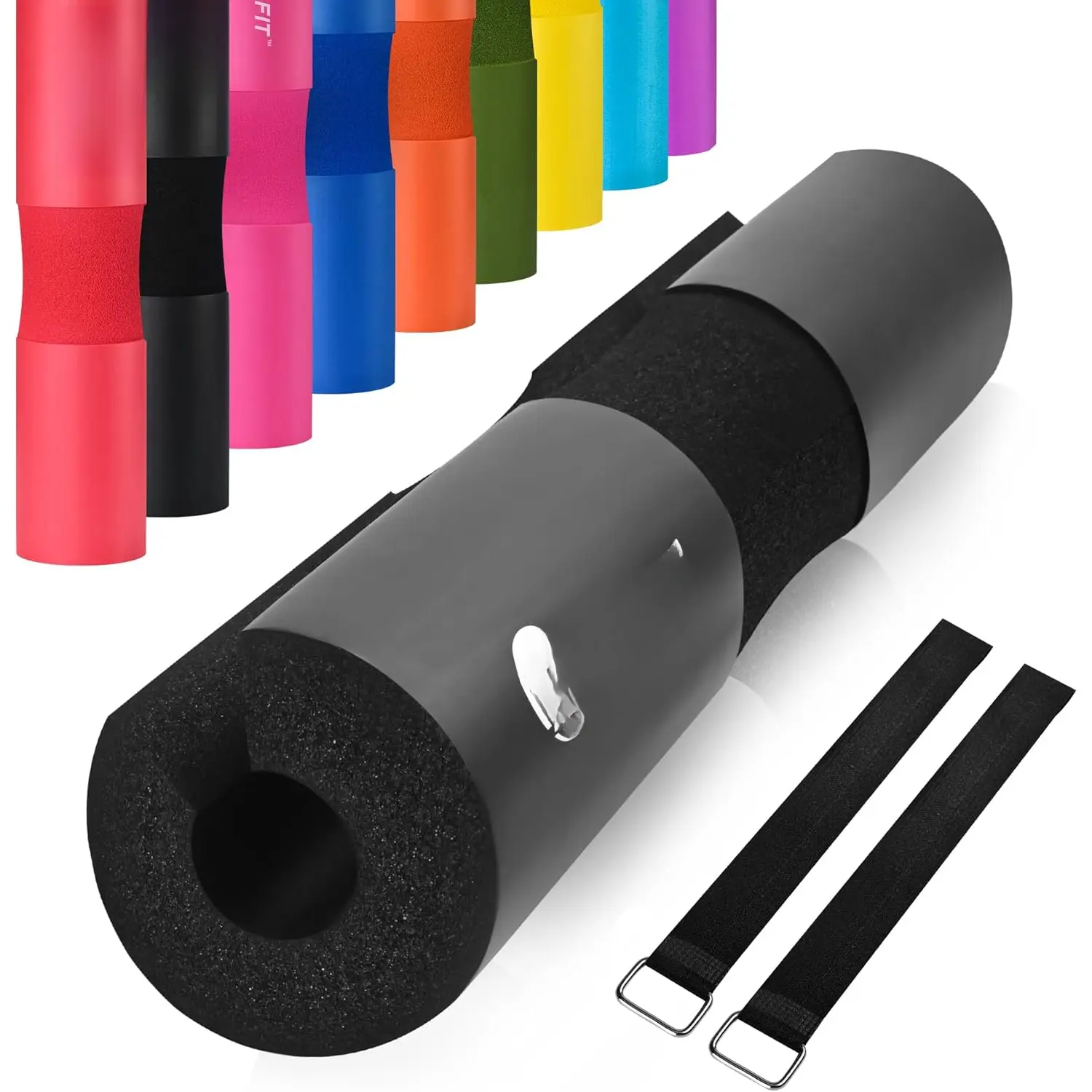 Barbell Pad Squat Pad for Squats--Squat Bar Pad-- for Weightlifting,Lunges and  Thrusts-- Sponge Pad--Fit Standard and Olympic Bars Perfectly