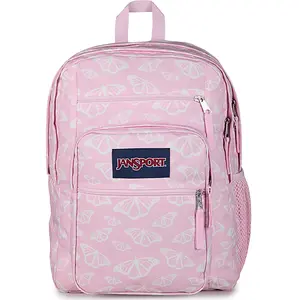 JanSport Big Student Backpack Pink Ice, school backpack, laptop backpack, college bag, bookbag, campus pack, student organizer, travel backpack, everyday carry, large capacity