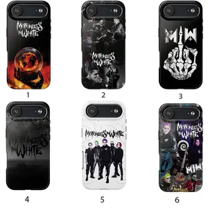 Motionless in white MIW Phone Case for Iphone, for Samsung, Phone Accessories, Fashion Case, Perfect Gift for Her/Him, Creative Dual Layer Case