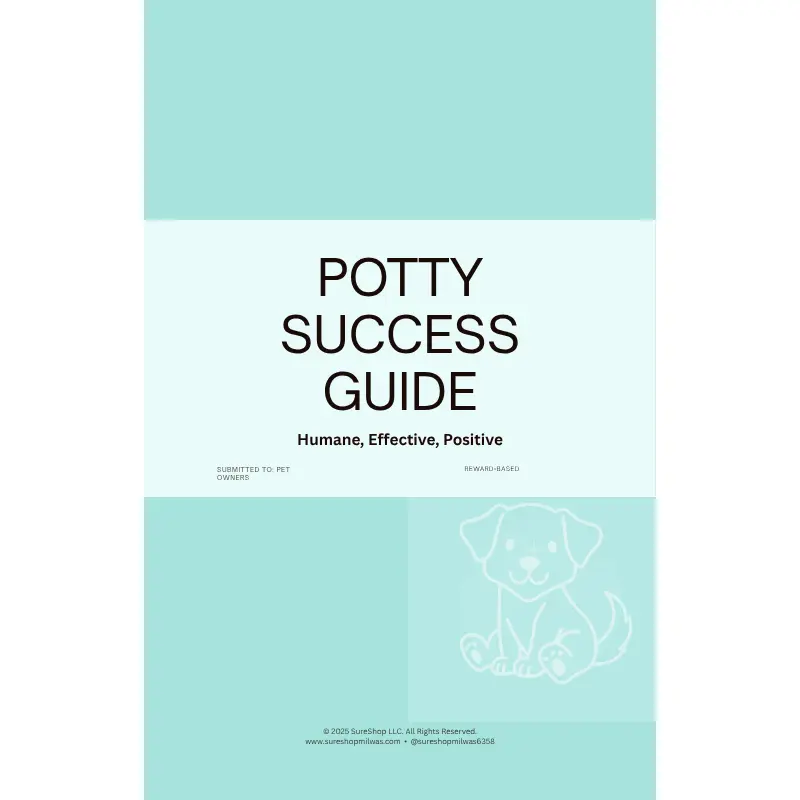 Puppy Potty Training Guide – Easy Reward-Based Training for New Puppy Owners