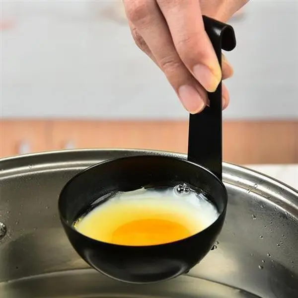 Ear-mounted Boiled Poached Egg Mold Egg Boiler Kitchen Gadgets