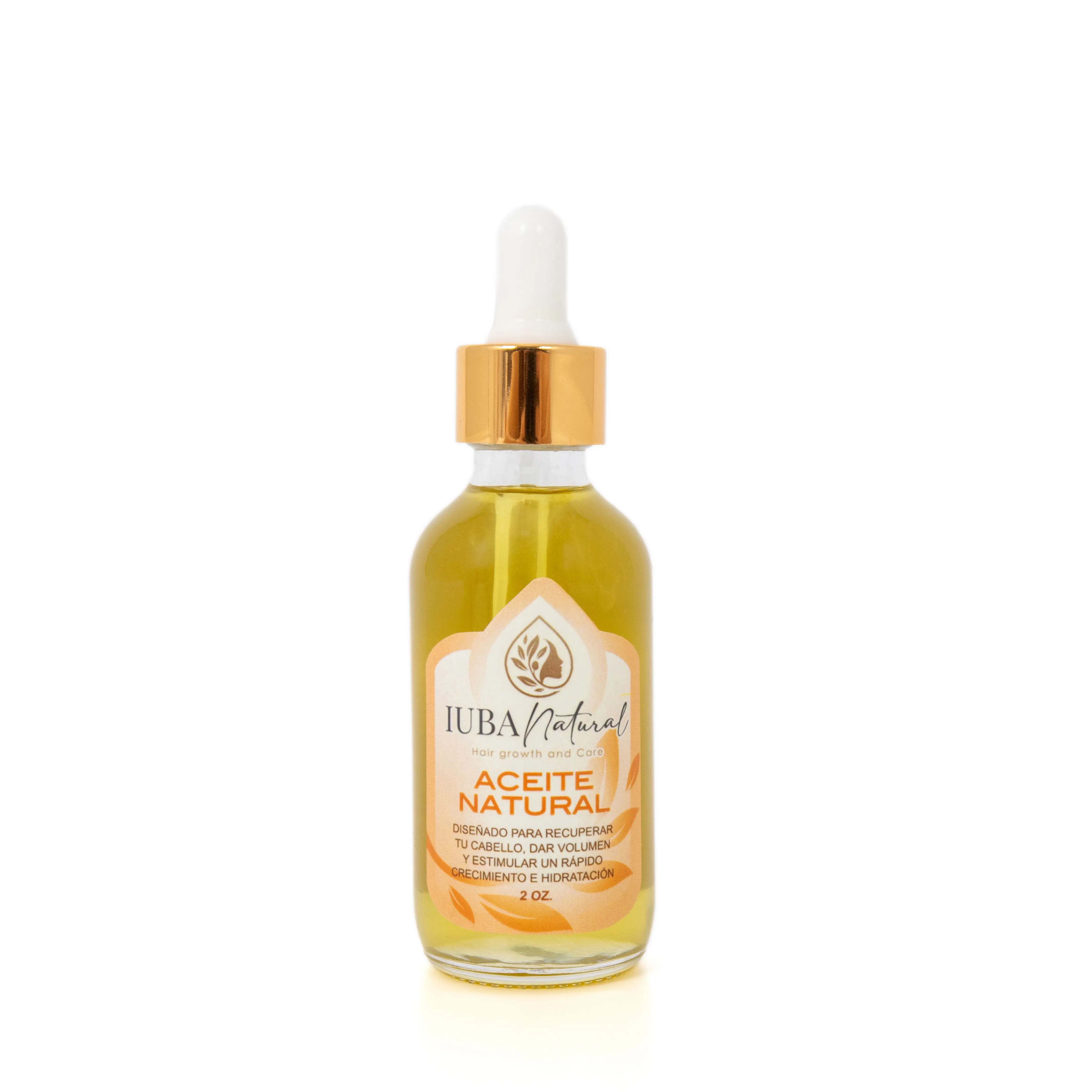 Iuba Natural 2 oz Organic Oil Scalp Treatment with Rosemary Biotin Argan for Healthy Hair Growth & Hydration