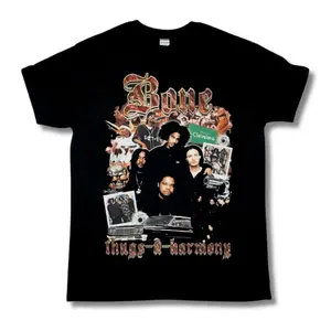 Bone Thugs-N-Harmony Shirt – Hip Hop Graphic Tee, 90s Rap Style T-Shirt, Streetwear Fan Gift, Men’s & Women’s Tops