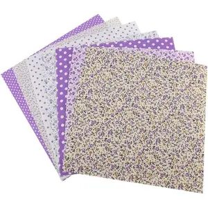 7pcs 50X50cm Cotton Fabrics DIY Floral Dots Pre-Cut Quarters Bundle Cotton Sewing Quilting Patchwork()